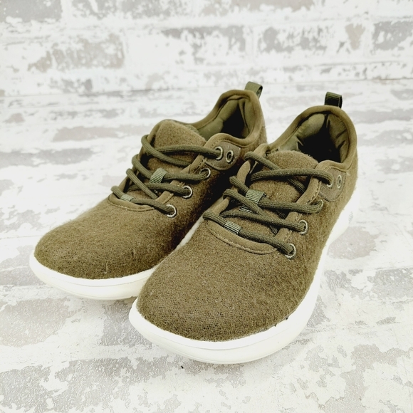 NEW FLX Excel Training Womens Green Dynamic Wool Blend Athletic Sneakers M295 - Picture 2 of 12